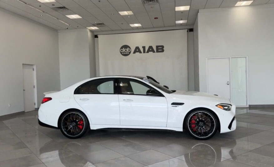 2024 Mercedes-Benz C-Class Sedan AMG C63